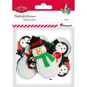 Dekoratorstwo - TITANUM Naklejki TITANUM Pingwiny Bałwanki 07917 - miniaturka - grafika 1