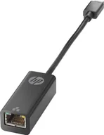 Adaptery i przejściówki - Adapter USB HP USB-C - RJ45 Czarny USB-C to RJ45 Adapter EURO - miniaturka - grafika 1