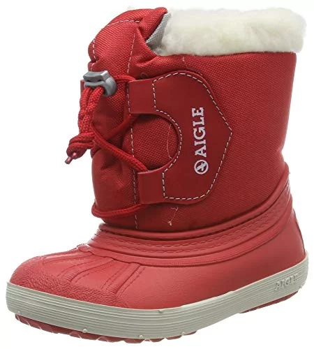 Aigle Unisex dziecięce buty zimowe Nervei Junior, czerwony - Czerwony róż  001-33 EU - Ceny i opinie na Skapiec.pl