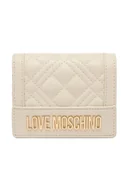 Portfele - LOVE MOSCHINO Portfel JC5601PP1OLA0110 Écru - miniaturka - grafika 1
