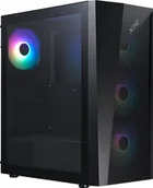 Obudowy komputerowe - ADATA XPG case LANDER 500 Mid-Tower, bez zdroje, 4x 120mm ARGB Fan, Černá LANDER500MTA-BKCWW - miniaturka - grafika 1