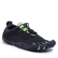 Baleriny - Buty Vibram Fivefingers - V-Run Retro 21W8002 Black/Green/Black - miniaturka - grafika 1