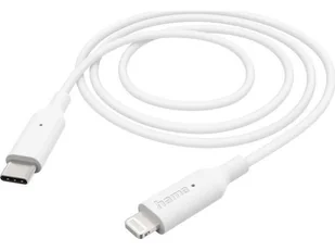 HAMA Kabel USB-C - Lightning 1 m Biały | - Kable - miniaturka - grafika 2