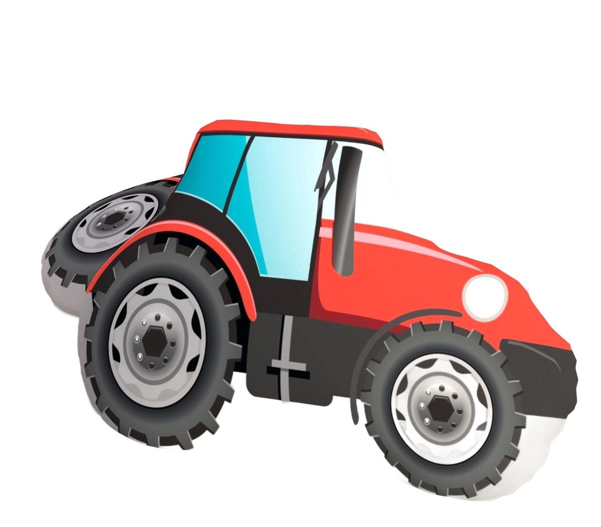 Poduszka przytulanka dziecięca 171 traktor