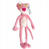 Maskotki i pluszaki - MASKOTKA RÓŻOWA PANTERA 33 CM MASKOTKA Z KRESKÓWKI ORYGINALNY PLUSZAK - miniaturka - grafika 1