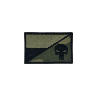 Patch Punisher 1 Gaszona 75mm x 100mm - Odzież taktyczna i umundurowanie - miniaturka - grafika 1