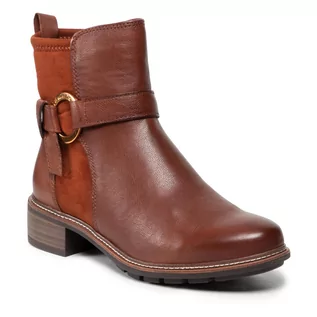 Botki damskie - Tamaris Botki 1-25327-27 Cognac 305 - grafika 1