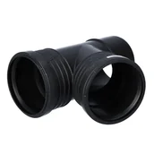 Łączniki, trójniki, kształtki - Trójnik 110x110/67.5°, SITECH+ czarny - miniaturka - grafika 1