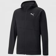 Bluza Męska Puma Z Kapturem Oddychająca Sportowa Czarna 522339-01