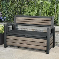 Skrzynie ogrodowe - Uzglabasanas sols Deco Garden Bench 227L Ashwood pelnu peleks 7290112641977 - miniaturka - grafika 1