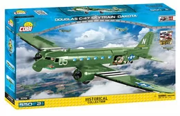 Cobi Small Army Douglas C-47 Skytrain Dakota D-Day 5701 - Klocki - miniaturka - grafika 1