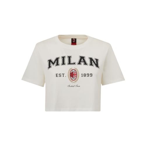 AC Milan T-shirt Croptop College College, dla kobiet, oficjalny produkt