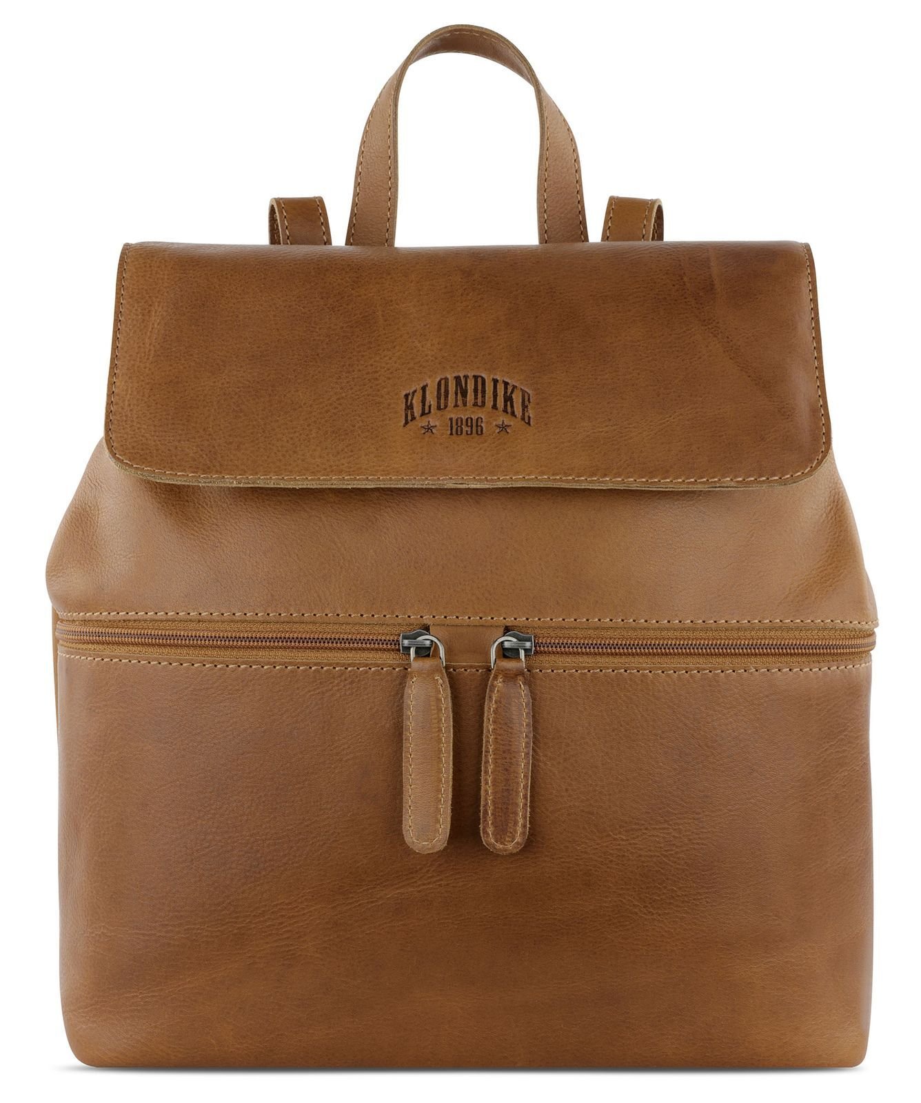 KLONDIKE 1896 Gold Mike Plecak miejski skórzany 30 cm