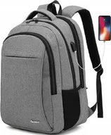 Plecaki szkolne i tornistry - PLECAK BAOMANYI NA LAPTOPA SZARY 17,3" SZKOLNY - miniaturka - grafika 1