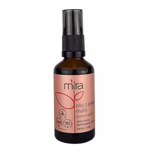 Mira Naturalny olej z pestek malin nierafinowany 50 ml - Olej spożywczy - miniaturka - grafika 1