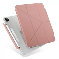 Etui do tabletów - Uniq Etui do tabletu  UNIQ etui Camden iPad Pro 11&quot 2021 różowy/peony pink Antimicrobial UNIQ399PEOPNK - miniaturka - grafika 1