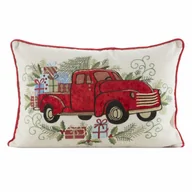 Pozostałe akcesoria świąteczne - Poszewka świąteczna 144 30x50 cm auto - miniaturka - grafika 1