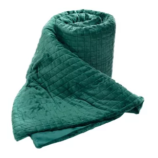Dekoria pl pl Kołdra Relax 135x200cm bottle green 135 x 200 cm 608-71 - Poduszki - miniaturka - grafika 1