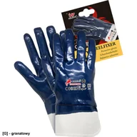 Rękawice robocze - STEELFIXER - Rękawice ochronne powlekane nitrylem, zakończone usztywnianym mankietem - 10 - miniaturka - grafika 1