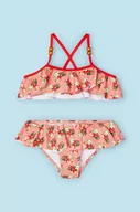 Stroje kąpielowe dla dziewczynek - Mayoral dwuczęściowy strój kąpielowy dziecięcy kolor różowy - miniaturka - grafika 1