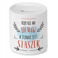 Skarbonki - Dla Okulistki Skarbonka na Urodziny na Prezent z Nadrukiem ze Zdjęciem + Opakowanie na prezent (wzór 03) - miniaturka - grafika 1