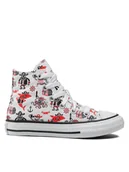 Buty dla chłopców - Converse Trampki Chuck Taylor All Star Pirate 372874C Biały - miniaturka - grafika 1