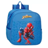 Plecaki szkolne i tornistry - Joumma Marvel Spiderman Vigilante Plecak przedszkolny adaptacyjny do wózka niebieski 21x25x10 cm Poliester 5,25 l, Niebieski, Talla única, Plecak przedszkolny z możliwością dostosowania do wózka - miniaturka - grafika 1