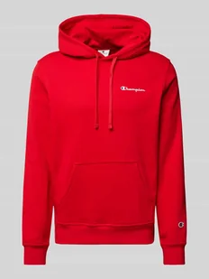 Bluza z kapturem z wyhaftowanym logo - Koszulki męskie - miniaturka - grafika 1