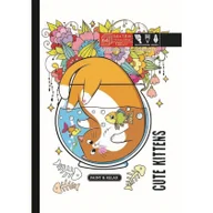 Rozwój osobisty - Kolorowanka antystresowa Cute kittens - miniaturka - grafika 1