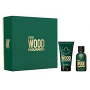 Zestawy perfum męskich - Dsquared2 Wood Green Pour Homme Eau De Tolette Zestaw - miniaturka - grafika 1