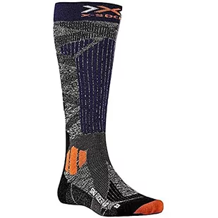 X-Socks SKI Rider 4.0 skarpety, Stone szary stone grey/Melange b 35-38 XS-SSKRW19U - Skarpetki męskie - miniaturka - grafika 1