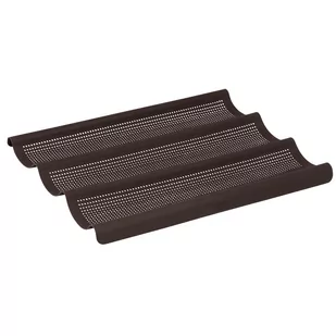 Lurch Flexi kształt z napisem "Baguette" 36 x 28,5 cm na 3 baguettes z platynowy silikon 85085 - Formy do ciast - miniaturka - grafika 1
