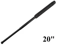 Pałki obronne - Policyjna Pałka Teleskopowa (BATON), Składana, Sztywna (dł. 20"), 3-Członowa + Kabura do Pasa. - miniaturka - grafika 1