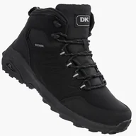 Buty trekkingowe męskie - Buty Trekkingowe Męskie DK Czarne Ocieplane EXEC Czarny 42 - miniaturka - grafika 1