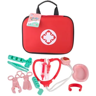 ZESTAW LEKARSKI W TORBIE 24 ELEMENTY - Zabawy w naśladowanie dorosłych - miniaturka - grafika 1