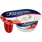 Kefiry, jogurty, maślanki - Fantasia Truskawka 118g - miniaturka - grafika 1