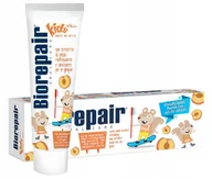 Pasty do zębów - Pasta do zębów dzieci 0-6 lat BIOREPAIR Kids bez fluoru Brzoskwinia 50ml - miniaturka - grafika 1