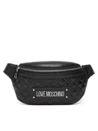 Nerki - LOVE MOSCHINO Saszetka nerka JC4003PP0NLA000B Czarny - miniaturka - grafika 1