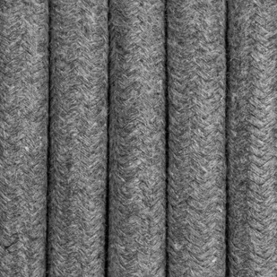Kabel w oplocie szarym bawełnianym trzyżyłowy 3x2,5mm2 Kolorowe Kable - Przewody elektryczne - miniaturka - grafika 1