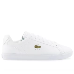 Buty sportowe męskie - Buty Lacoste Lerond Pro 123 3 CMA 745CMA0052-21G - białe - grafika 1