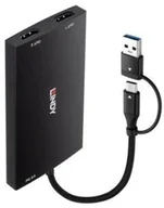 Adaptery i przejściówki - I/O CONVERTER USB-C/A TO HDMI/43430 LINDY - miniaturka - grafika 1