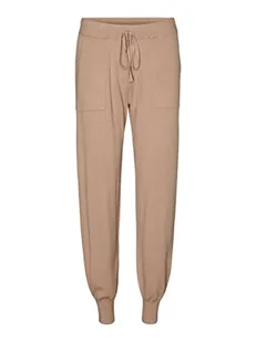 VERO MODA Vmnancy Nw Pants Ga Noos spodnie damskie, silver mink, S - Spodnie damskie - miniaturka - grafika 1