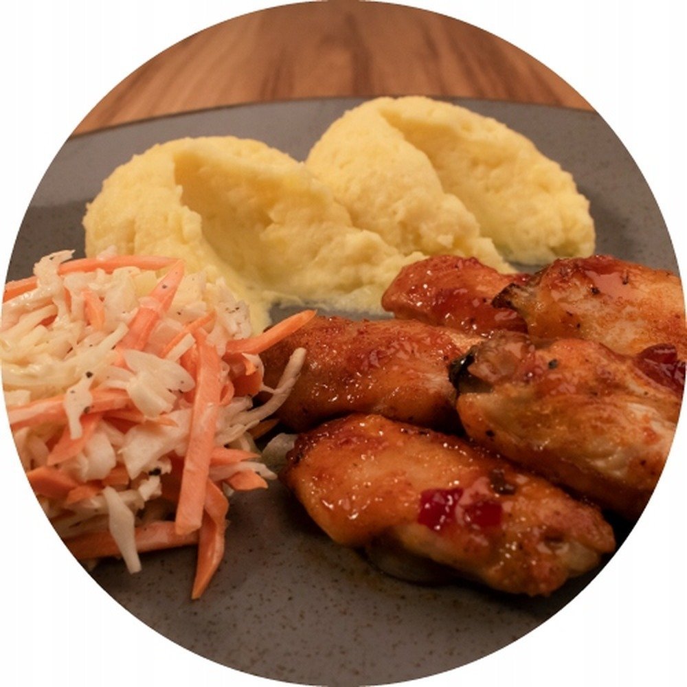 Skrzydełka z kurczaka w marynacie BBQ 600 g