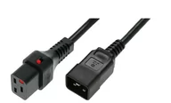 Kable komputerowe i do monitorów - Assmann Kabel zasilający serwerowy IEC LOCK 3x1,5mm2 Typ IEC C20 prosty/IEC C19 prosty M/Ż 2m czarny IEC-PC1285 - miniaturka - grafika 1