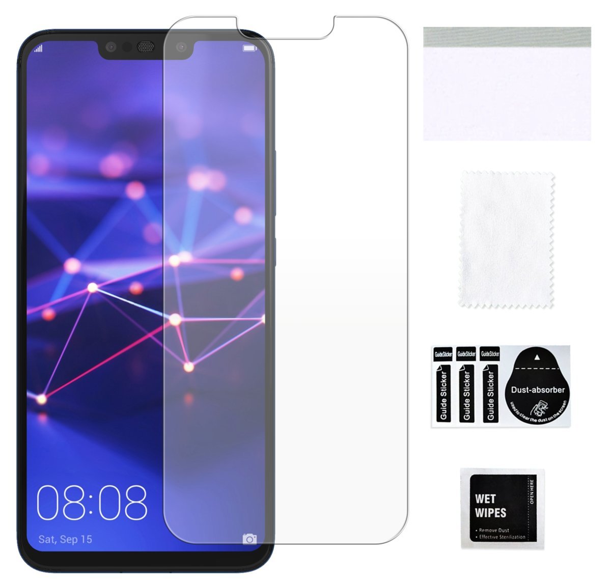 Szkło hybrydowe do HUAWEI MATE 20 LITE ochrona na ekran mocne cienkie glass