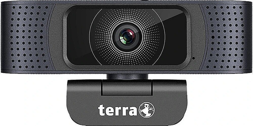 Kamera internetowa Terra TERRA Webcam Slide 2 mit Schieber C1919 Full-HD, Auto Focus, Stereo Mic, Privacy Slider