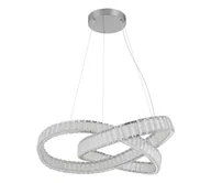 Lampy sufitowe - Globo 67162-110CCT - LED Żyrandol ściemnialny na lince MUCKY 110W/230V śr. 78 cm+pilot - miniaturka - grafika 1