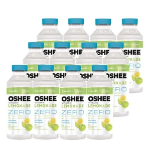 Oshee Lemoniada Zero Vitamin o smaku cytryna-limonka 555 ml x 12 sztuk - Napoje energetyczne i izotoniczne - miniaturka - grafika 1