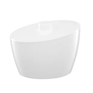 Pojemnik kosmetyczny Pop biały - Pojemniki łazienkowe - miniaturka - grafika 1