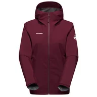 Kurtki i kamizelki sportowe damskie - Kurtka damska Mammut Linard Light HS Hooded Jacket Women Rozmiar: L / Kolor: fioletowy - miniaturka - grafika 1